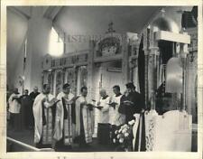 1972 Press Photo Religious service, St. Sophie's Greek Church, Albany, New York picture