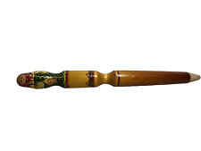 Vintage Matroska Russian Traditional Tradiotoin Ukraine Matrjoschka Wood Pencil picture