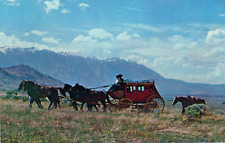 Stage Coach at Red's Meadow-Rainbow Falls Stage Line in Eastern High Sierra, CA picture