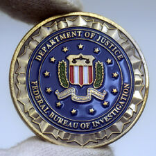 US Department of Justice Federal Bureau Of Investigation ( FBI ) Challenge Coin picture