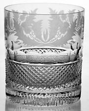 Edinburgh Crystal Thistle  Double Old Fashioned Glass 5935015 picture