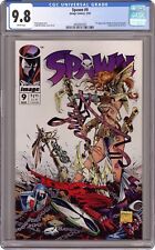 Spawn #9D Direct Variant CGC 9.8 1993 3904907007 1st app. Angela picture