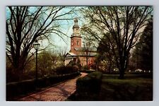 Granville OH-Ohio, Denison University, Swasey Chapel, Antique Vintage Postcard picture