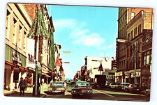 Holyoke Massachusetts Mass High Street postcard B293 picture