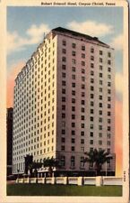 VTG Robert Driscoll Hotel, Corpus Christi TX, Linen, Unposted, Palm Trees picture
