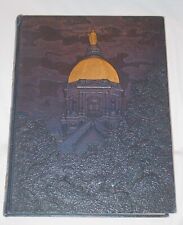 VINTAGE 1951 NOTRE DAME YEARBOOK -THE DOME - BEAUTIFUL COVER picture