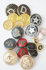 Dior Gucci YSL Versace  buttons mix lot of 28 picture