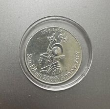 SAN DIEGO 200th Anniversary Silver Congressional Commemorative Coin picture