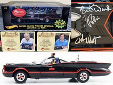 Autographed Batman & Robin ADAM WEST & BURT WARD 1966 Batmobile 1:18 Diecast Car picture