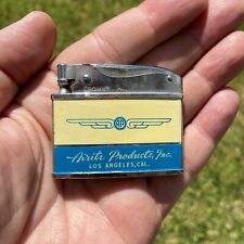 Vintage CROWN Cigarette Lighter Advertising Airite Products USAF Jet Parts Mfg. picture