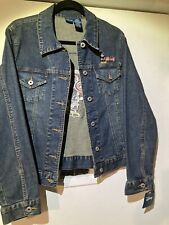 Rare Vintage Disney Denim Jean Jacket size L never worn still has tag. Must Gift picture