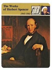 The Works of Herbert Spencer - The Arts Edito Service British Heritage Card picture