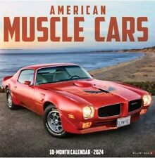 American Muscle Cars- 2024 Willow Creek Wall Calendar- BRAND NEW picture
