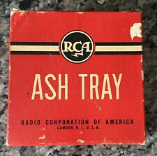 RARE VINTAGE RCA Ashtray W/Original Box & Insert  picture