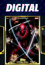 Topps Marvel Collect Deadpool Takeover '24 Legendary Pure Platinum Gold CRAFTED picture