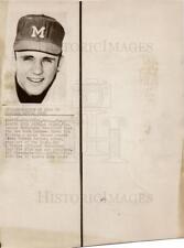 1970 Press Photo James Babyak baseball player - dfpb60819 picture