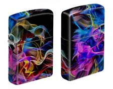 Zippo 9034, Colorful Abstract Smoke Design, 540 Matte Color Process, NEW picture