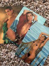 Playboy Margaux Hemingway Celebrity Chase 3-Card Gold Foil Set #1MH-3MH picture