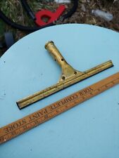 Vintage Squeegee Steccone Products Master Brass Ettore Blade USA M49 12