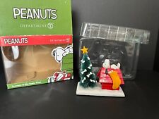 Department 56 Peanuts Snoopy and His Tasty Tree Christmas Village picture