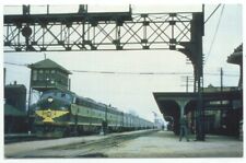 Erie Railroad Train Engine E-8 Locomotive 823 Postcard Marion Ohio Station picture
