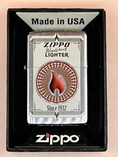 2016 Zippo Trading Cards Chrome Zippo Lighter Windproof Since 1932 NEW picture