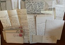 US 1800s Handwritten Letters Lot (75) - -Lot #2 - Personal, Many Locales picture