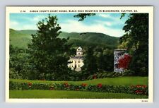 Clayton GA-Georgia, Rabun County Court House, Antique, Vintage Postcard picture