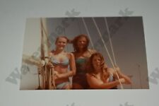 pretty redhead woman in bikini with friends VINTAGE PHOTOGRAPH  Gt picture