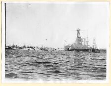 1938 French Fleet Concentrates at Brest France Battleship Original Press Photo picture