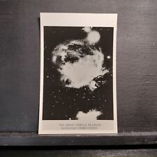 RPPC • THE GREAT NEBULA IN ORION • McDonald Observatory TX Postcard UNP picture