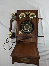 Spirit of St. Louis Rotary Modern Wood Oak Telephone Wall Mount  picture