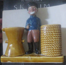 Vintage Olimco Sea Captain Cigar Cigarette Stand Figure Toothpick Holder picture