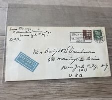 Dwight D Eisenhower Signed Envelope To His Wife President Autograph General picture