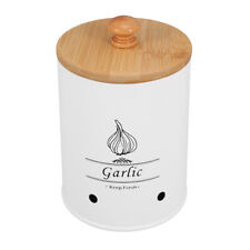 Kitchen Garlic Holder Ginger Keeper Multi-functional Onion Holder with Lid picture