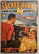 Secret Agent X pulp Magazine - February 1937 - picture