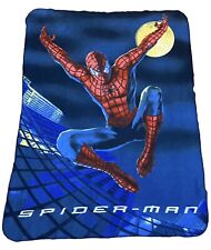 Rare Spiderman Throw Blanket Tapestry 2002 Comic Book Movie Promo Sam Raimi picture
