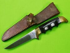 Vintage US Kershaw Japan Made Hunting Knife w/ Sheath picture
