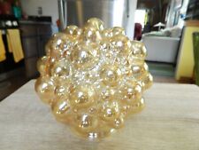 Vintage Helena Tynell Light Glass Bubble Light Shade globe~Hollywood Regency picture
