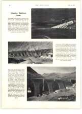 1958 Three Massive Buttress Dams Part Of The Breadalbane Scheme picture