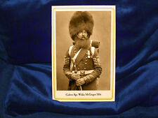Crimean War Scots Fusilier Guards Willie McGregor Cabinet Card Photo 1856 CDV RP picture
