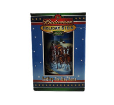2002 Budweiser Collector Holiday Beer Stein Mug Guiding the Way Home with Box picture