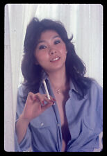 Sl86  Original Slide 1980 China ? Asian beautiful young lady 018a picture