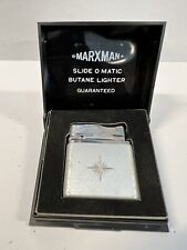 Marxman Lighter Atomic Symbol Untested Japan Vintage In Box L510 picture