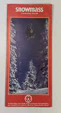 1979-80 Snowmass Ski Resort Brochure Vintage Pamphlet Skiing Colorado picture