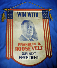 Franklin D. Roosevelt, Our Next President, Presidential Campaign, Small Banner picture