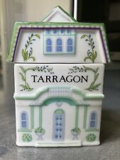 The Lenox Spice Village 1989 TARRAGON Fine Porcelain Jar New Unused NO BOX picture