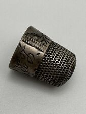 vintage sterling silver thimble 4.30g picture