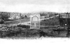 Railroad Station Big Moose Adirondack Mountains New York NY Reprint Postcard picture
