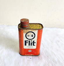 Vintage Esso Flit Flying Crawling Insects Advertising Tin Can Collectible TN596 picture